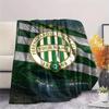1 Stück Ferencv Rosi Torna Club Fahne Benutzerdefinierter Name Gemustert Flanell Decke Geeignet für Alle Jahreszeiten Für Heimdeko Wärme Und Komfort Geschenke Feiertagsgeschenk