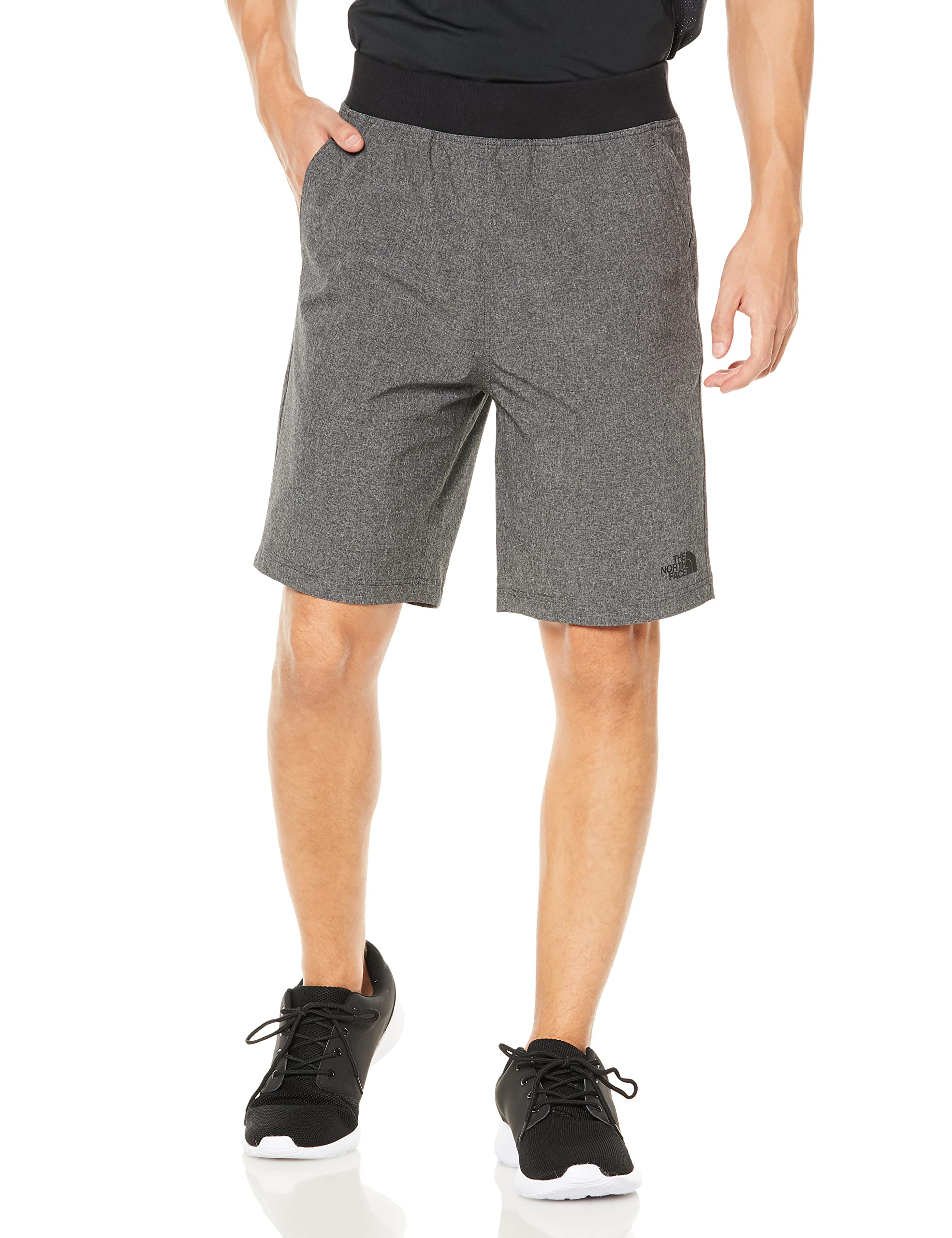 

The North Face Stretch Training Rib Mixed Color Size S Men s Water-Repellent Shorts, Charcoal,