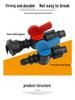 16mm Surface-Mounted Drip Tape Bypass Valve & Tube Switch