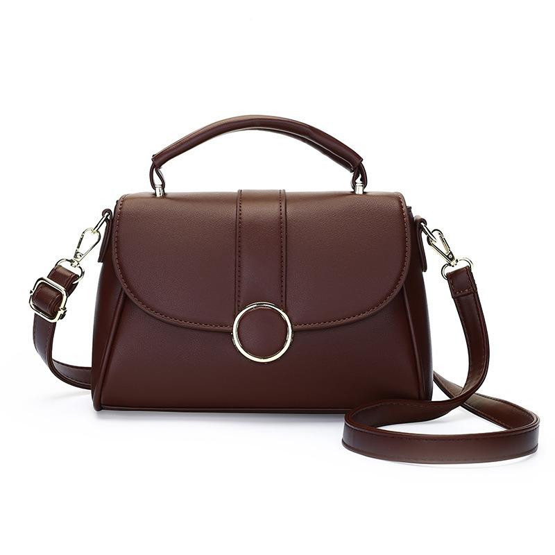 Damentasche neu urban schlicht große Kapazität Mode tragbar Messenger Schultertasche