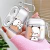 Cartoon Couple Clear Earphone Cases Cover Case For Airpods Pro3 Pro2 4 2 3 Pro 1