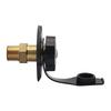 Leak Resistant RVs Water Connection Kit Lead Free Brass Components And Universal ABS Housing Water Fill Hatches Inlet