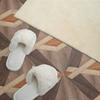 Dekoracyjne Kafelki Ścienne Samoprzylepne Winyl Wzór Geometryczny Z Drewna 10X40X20 Cm