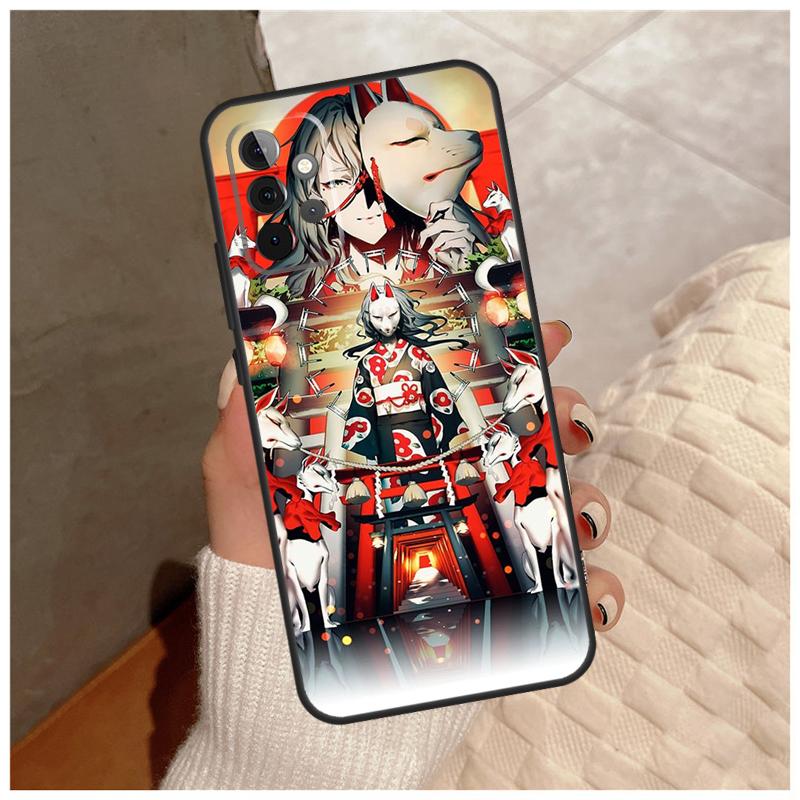 Japanese Style Anime Fox For Samsung Galaxy A13 A33 A53 A34 A54 A14 A15 A16 A26 A36 A56 A12 A32 A52 A06 A35 A55 Case