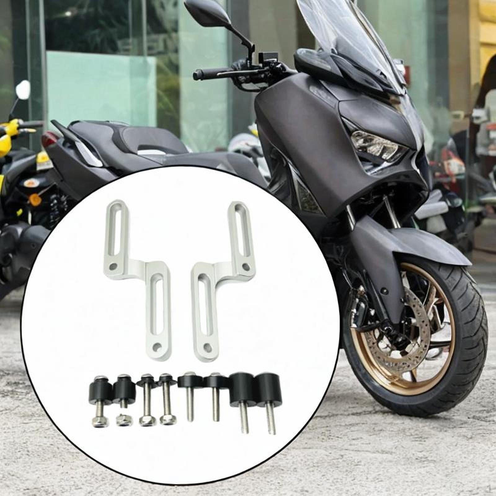 

Запасная часть для регулировки ветрового стекла мотоцикла, простая установка, прочный и надежный кронштейн для ветрового стекла Sliver