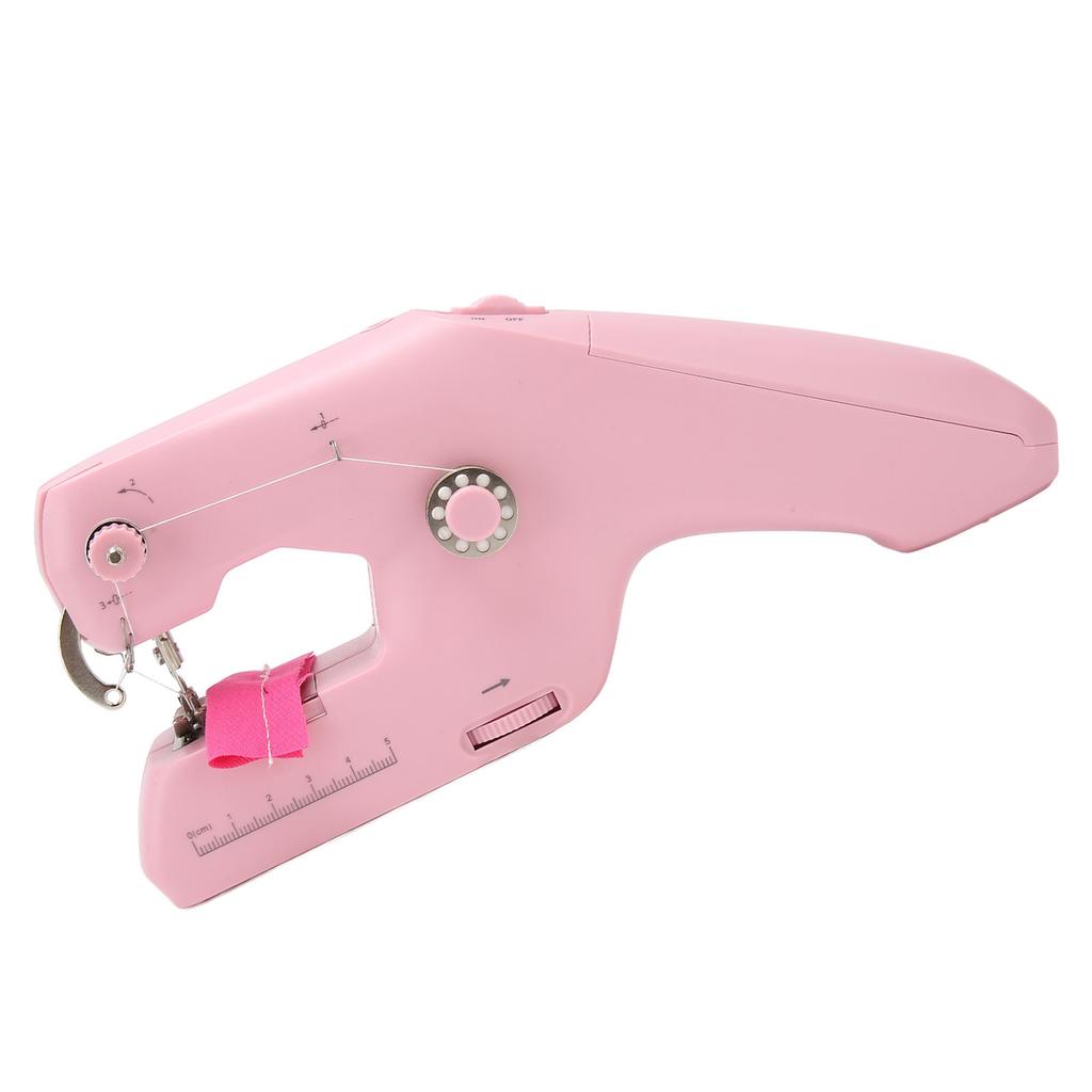 Electric Sewing Machine Handheld Crafting DIY Electronic Sewing Device for Travel Home