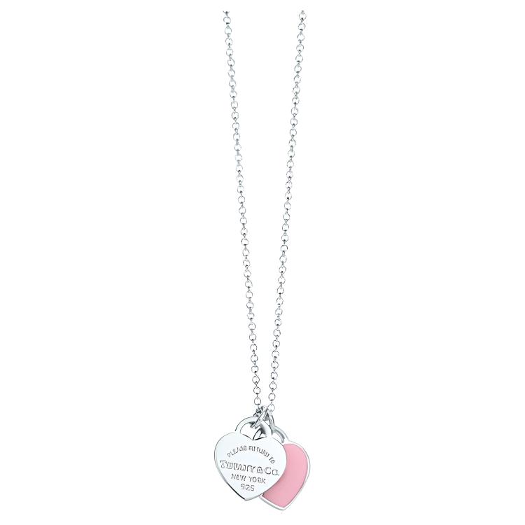 TIFFANY & CO. Return To Tiffany Collection 925 Sterling Silver Enamel Necklaces Women's Silver 60014128