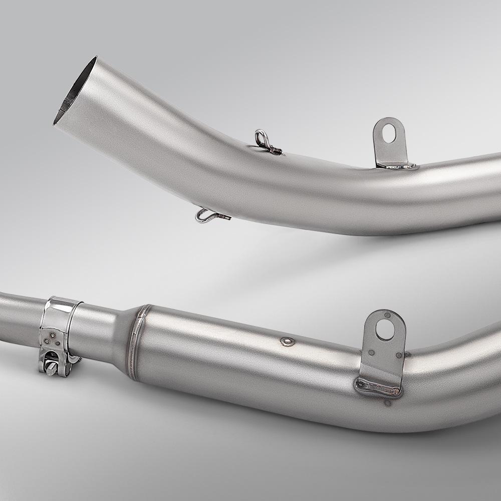 Compatible Exhaust System for Zongshen Qidian ZT125 U1 G1 Z1 Z2 - Complete Set