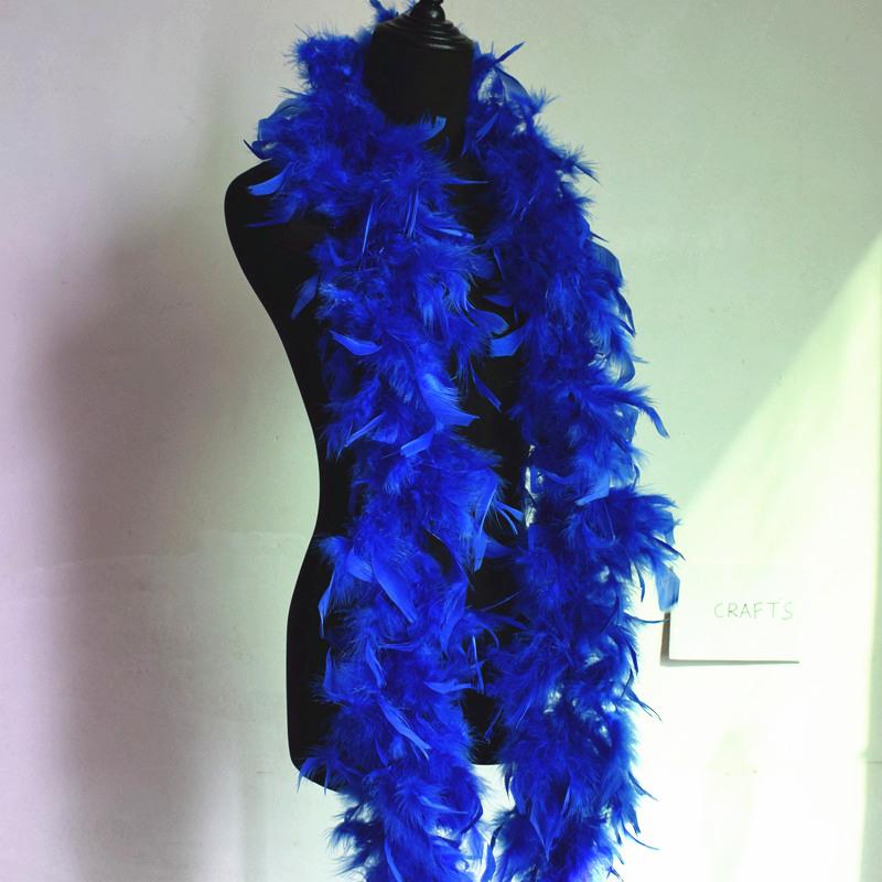 DIY Exquisite 50 g 2 m / strip  thick feather boa feather wedding party Dress up a variety of colors