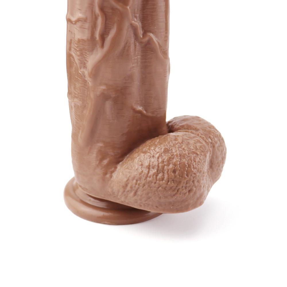 Super měkký pocit realistický tlustý dildo penis simulovaný lékařská sexuální hračka pro dospělé pro ženy masturbátory přísavka 18+ obchod pro dospělé
