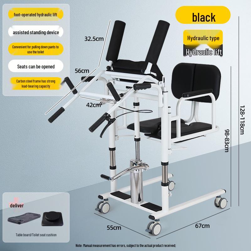 Home Use Hydraulic Lift for Elderly and Bedridden Patient Transfer