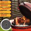 Für Big Green Egg Passend für Kamado Joe Classic-Dichtungs-Kit aus Drahtgeflecht-Glasfaser 150 Zoll Dichtungs-Ersatzkit