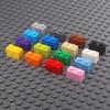 Small Particle Building Blocks 1x2 (3H) High Brick Foundation Parts Splicing DIY Building Block Parts Accessories