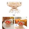 Fruit Plate Food Storage Container Snack Tray for Living Room Veggies Nuts