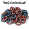 Car Oil Drain Plug Gasket Kit M6 M8 M10 M12 M14 M16 M18 M20 Rubber Metal Seal O-Ring Bonded Washer Engine Repair Tools