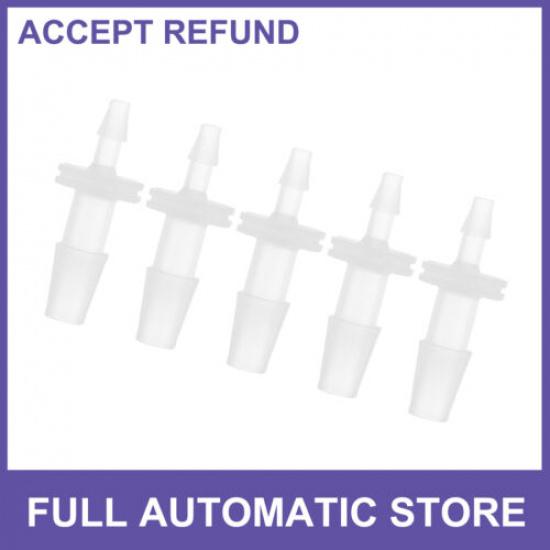 Пять пластиковых штуцеров для шланга 18  на 14  ID соединители для шланга прозрачные универсальные