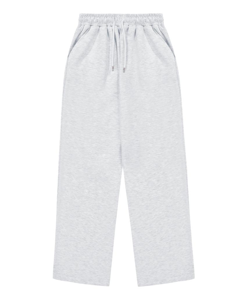 S'EST Loose Fit Training Sweatpants - White Melange