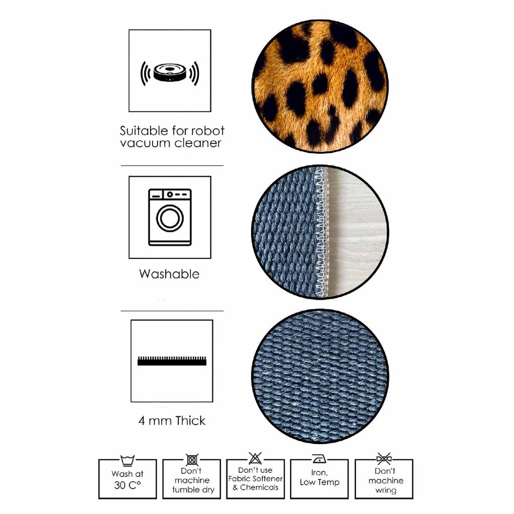 Dekorativní speciální design moderní podlahové koberce se vzorem protiskluzová základna omyvatelná