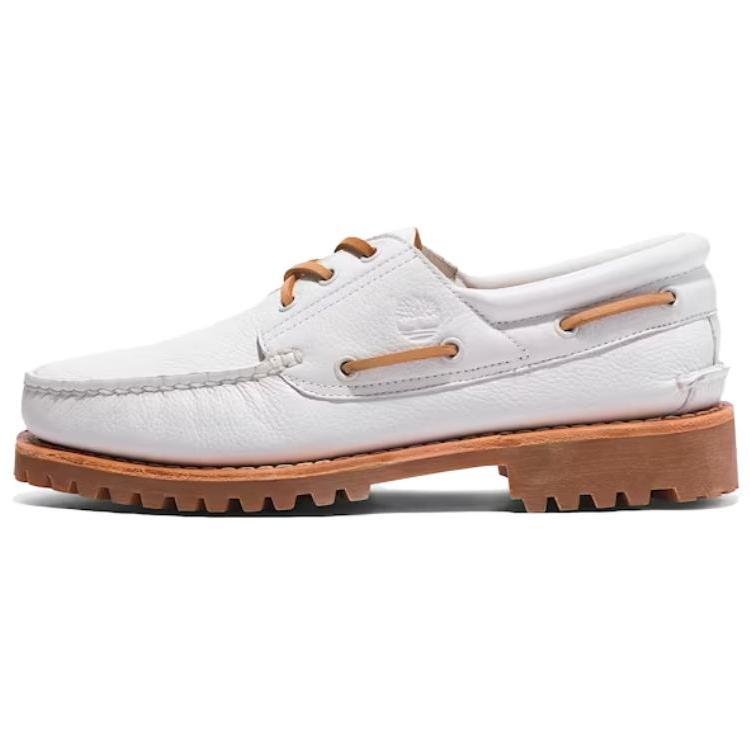 Timberland 3-Eye Casual Comfortable Durable Low-Top Lifestyle Shoes Men Sneaker White TB0A4149EM2