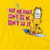 Garfield Mens Not My Fault T-Shirt