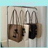 Fashionable Versatile Underarm Shoulder Bag For Women Large Trendy Tote With Stylish Hanging Ornament