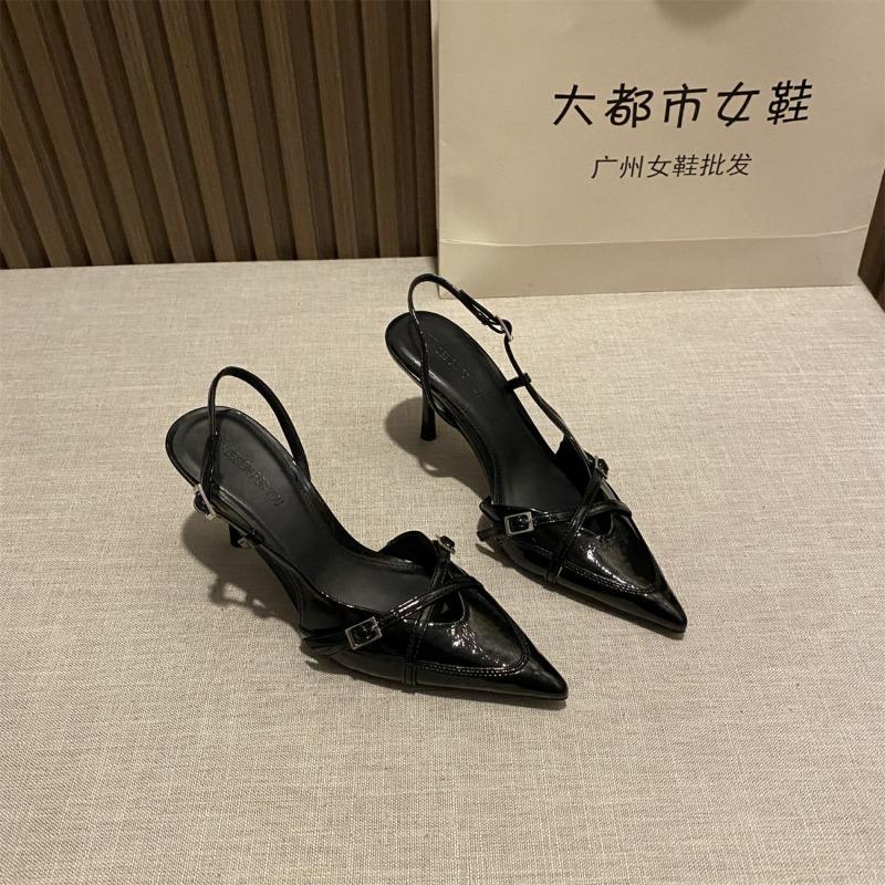 Fashion Hot Selling 2025 New Women's Jeans Heeled Sandals Pointed High Heel  Lady Shoes Beautiful Women High Heels Shoes Sandalias Mujer
