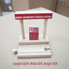 Magnetic Wooden Train Bridge Blocks for Kids - Compatible with All Brands