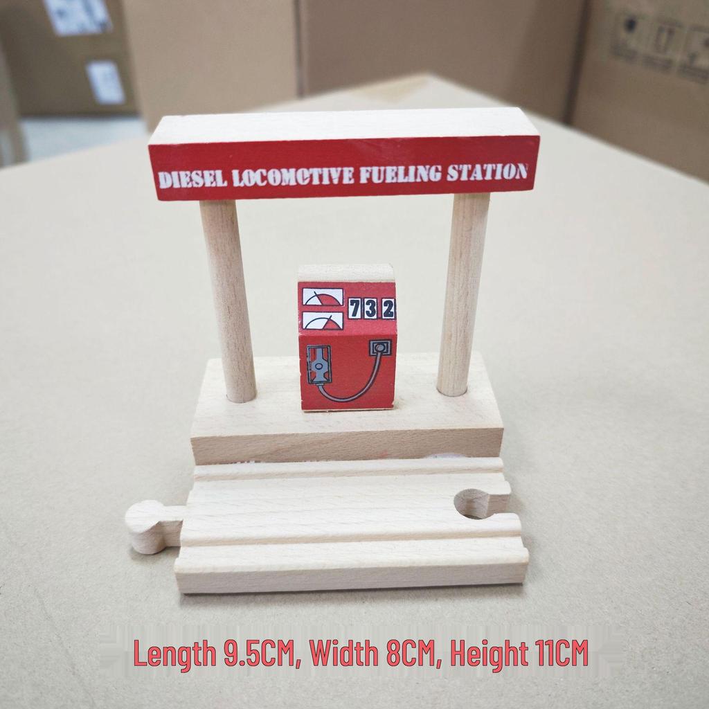 Magnetic Wooden Train Bridge Blocks for Kids - Compatible with All Brands