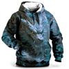 Dragon Pattern 3D Printed Hoodie, Men's Casual Fashion Street Style Loose Sweatshirt, Men's Pullover