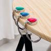 Portable Purse Bag Hanger Bag Parts Handbag Hook Holder Folding Table Hook  for Table Edge