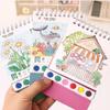House Watercolor Painting Set DIY Painting Book Cartoon Painting Sketch Book  Toddler