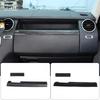 Car Glove Storage Box Cover Trim Co-pilot Storage Compartment Panel Stickers For LandRover Discovery 4 LR4 2010-2016 Accessories