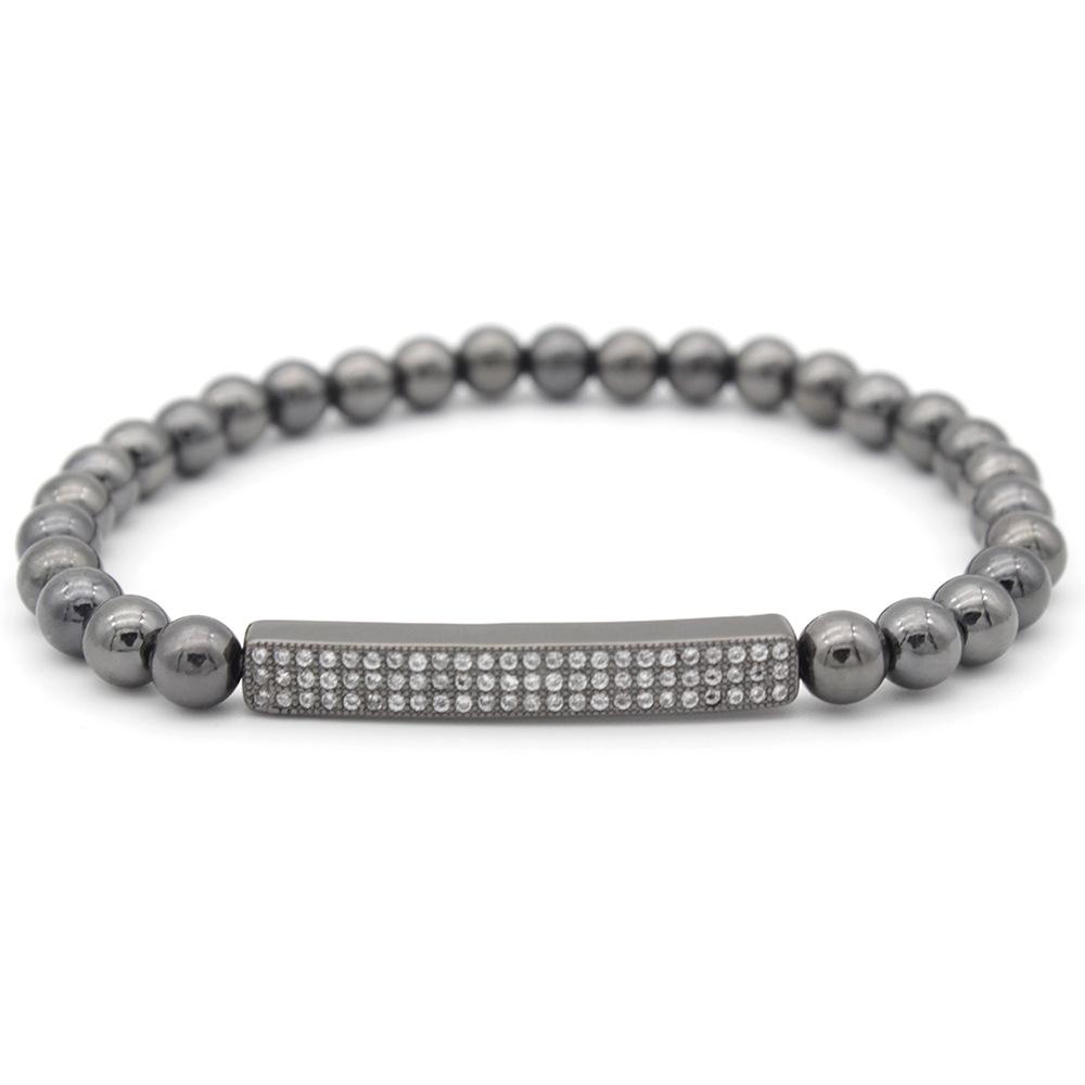 JYL TS Bracelet Green  Yoga Style Enhances Vitality And Growth gun black