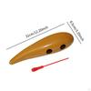Fish Shaped Guiro Musical Toy Easy to Play Training Tool Educational for Rhythm Practice