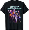 Kpop Demon Hunters Huntrix Heroïsche Houdingen Groepsfoto T-shirt