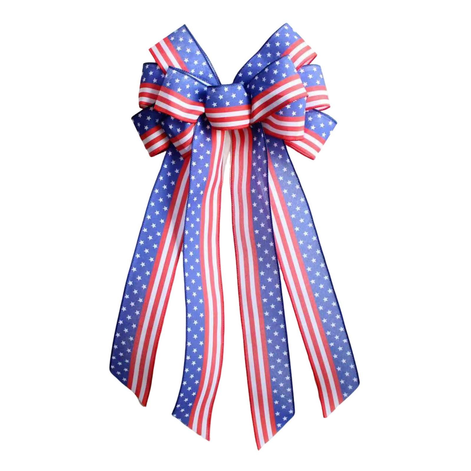 

Independence Day - Bow Tie Ribbon Decoration - Festival Party Atmosphere Decoration - Creative Door Decoration With Bow Ties One Size