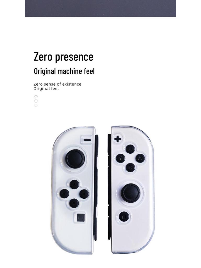 TPU silikonové pouzdro na ovladač Nintendo Switch OLED s příslušenstvím Joy-Con a krytkou joysticku