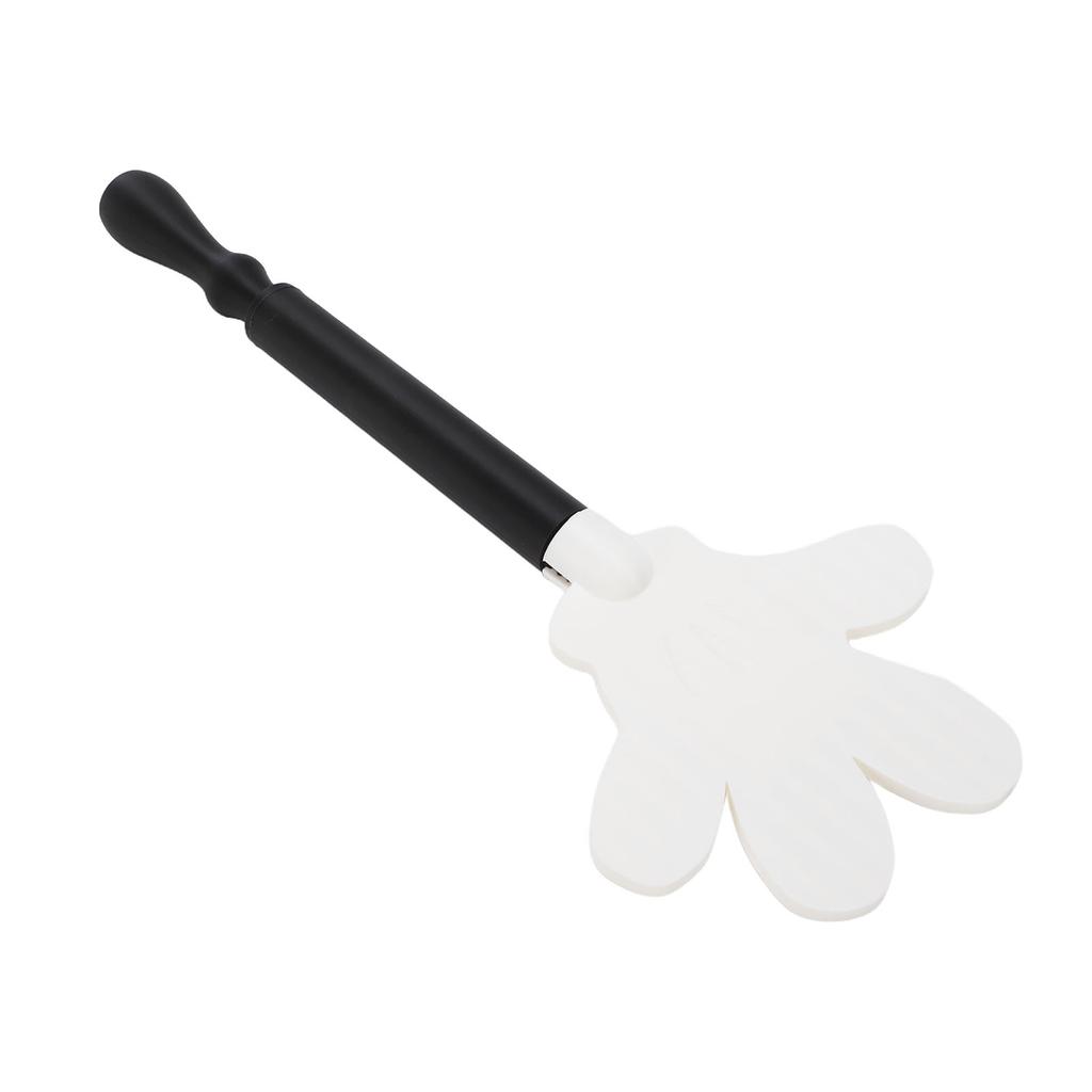 3D Printed Credit Card Wand Holder PLA Tap to Pay Wand for Easy Checkout Contactless Payment Black with White Palm Shape