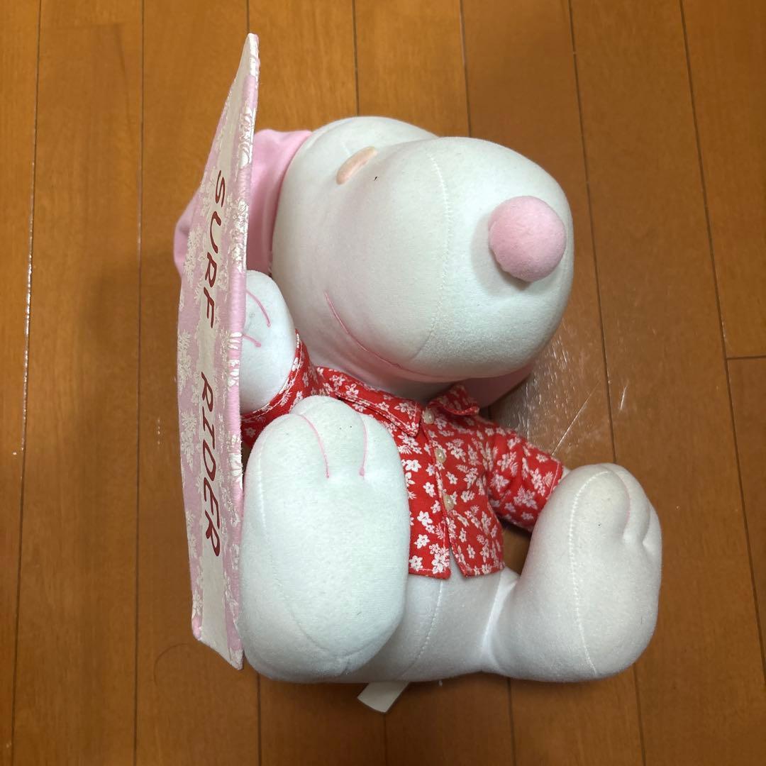 Snoopy Aloha Shirt Surfing Plush Toy
