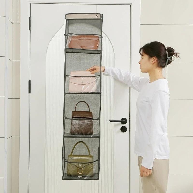 Multi-functional Diaper Bag Toy Hanging Bag for Behind the Door Multi-layer Storage Hanging Bag Miscellaneous Organizer Storage