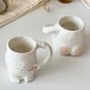 Śmieszne Ceramiczne Kubki Filiżanki do Kawy Osobowość Kubek do Kawy Herbata Mleczna Kubki do Wody Kreatywny Kubek z Brzuszkiem do Uszczypnięcia Kubek do Picia Kawy