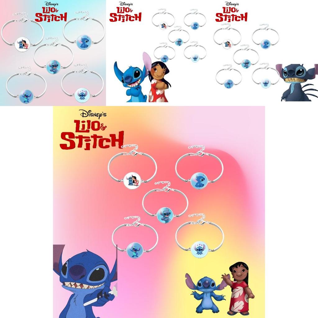 Interstellar Baby Stitch Cartoon Bracelet Time Gem Alloy Wristband