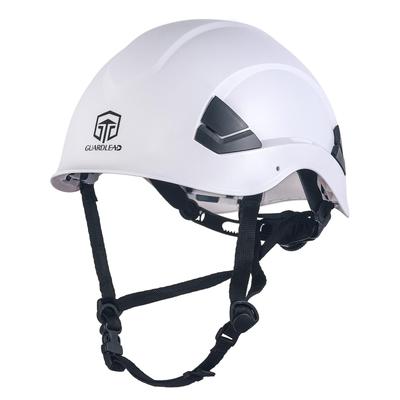 GUARDLEAD Construction Safety Helmet W1000 - CE/ANSI Certified, ABS Resin, Ventilated, Large Size (53-64cm), Unisex, Protection Against Falling Object
