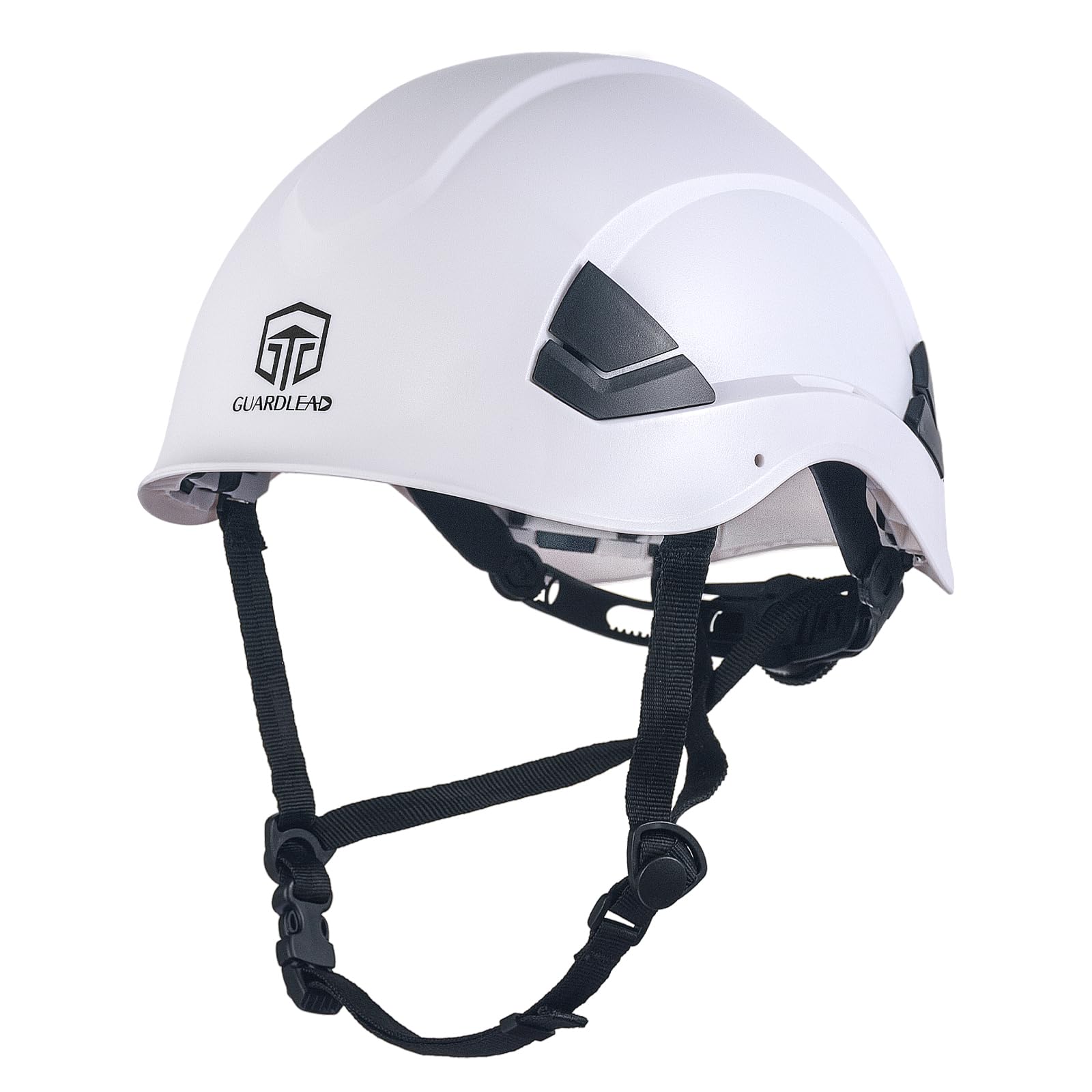 

GUARDLEAD Construction Safety Helmet W1000 - CE/ANSI Certified, ABS Resin, Ventilated, Large Size (53-64cm), Unisex, Protection Against Falling Object
