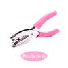 Manual Puncher Steel Heart Round Binding Supplies Crafts School Stationery Handheld Paper Punch Scrapbooking Loose-Leaf