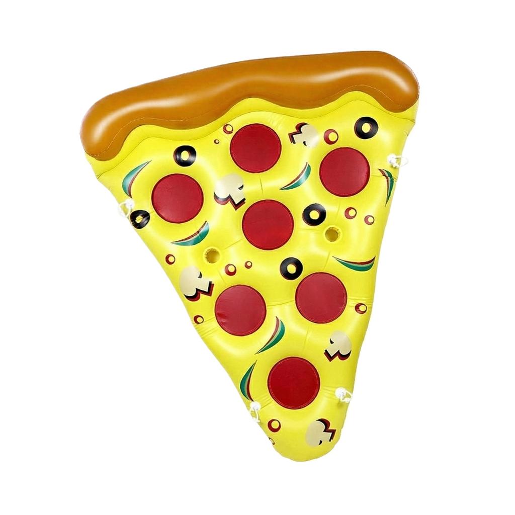 Pizza Inflatable Floating Summer Adult Water Chair Colorful Entertainment Floating Bed Swimming Pool Mounts Swimming