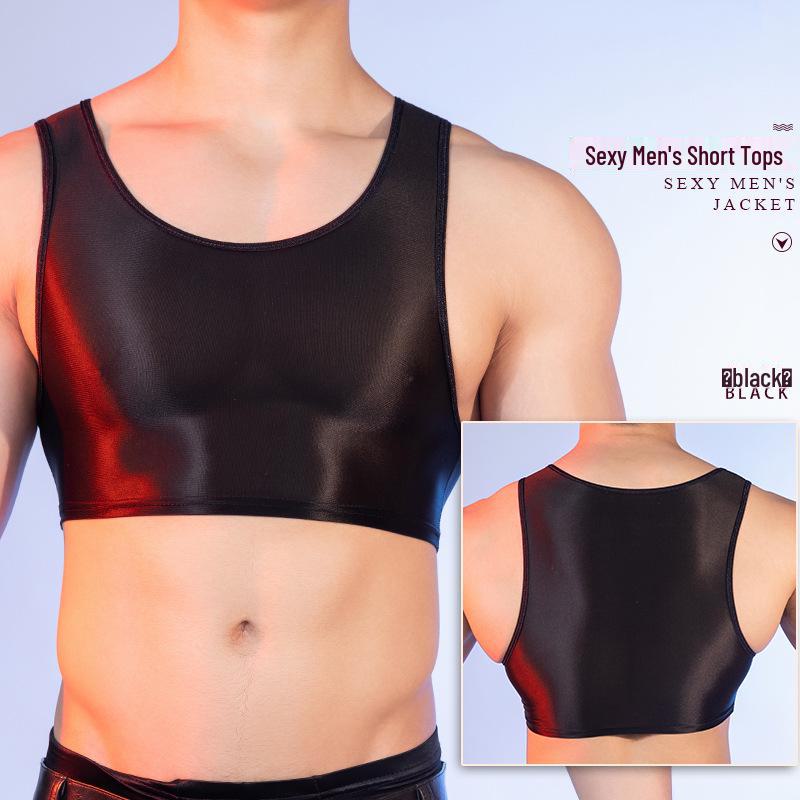 Men's Cross-border Sexy Sleeveless High Elasticity Fitness & Yoga Underwear