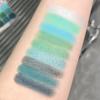Ombretto verde 9 colori Avocado Color Stage Makeup Palette di ombretti a colori perlescenti opachi a nove quadrati