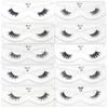 LEHUAMAO  3D Mink Lashes Wholesale Mink False Eyelashes Bulk 10/30/50 Pairs Soft Fluffy Natural Mink Lashes Makeup Mink Eyelashe