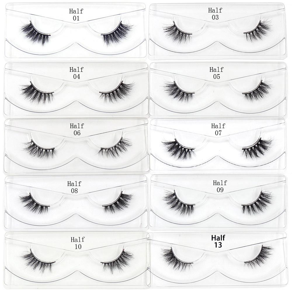 LEHUAMAO 3D Mink Lashes Wholesale Mink False Eyelashes Bulk 10/30/50 Pairs Soft Fluffy Natural Mink Lashes Makeup Mink Eyelashe